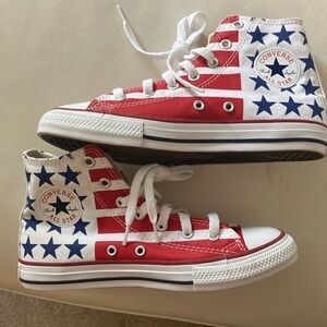 Converse All Star Chuck Taylor Red, White & Blue (New) no box.